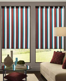 рулонные тканевые шторы